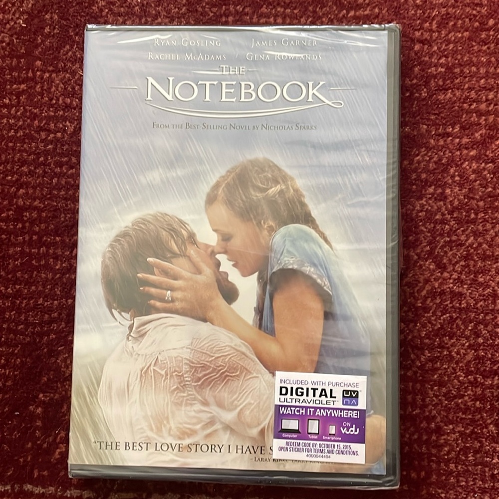 The Notebook DVD New Still in Packaging